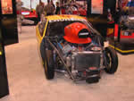 A well built old school big block powered RWD Cavalier dragster.