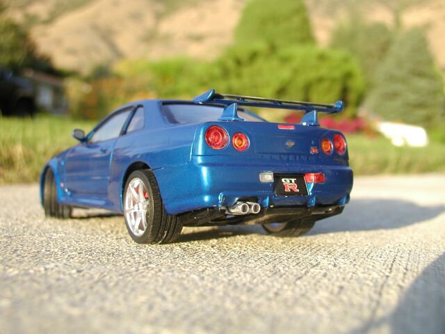 Nissan skyline gtr v-spec r34 tamiya #8