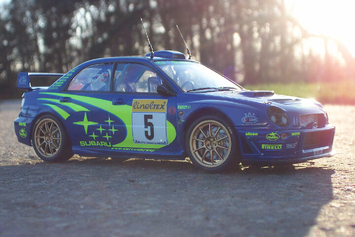 subaru impreza wrc 2001 tamiya